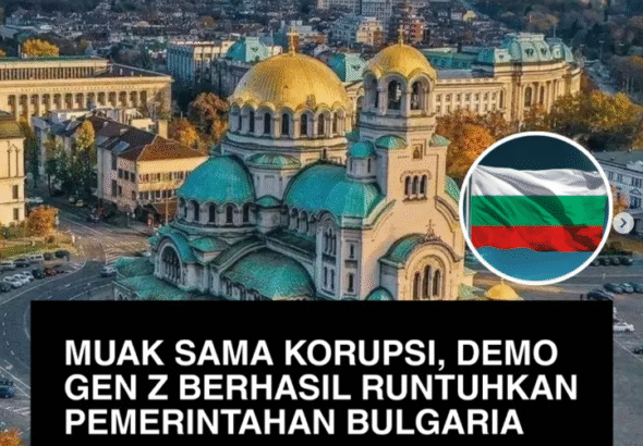 Muak Korupsi, Demo Gen Z Berhasil Guncang Pemerintahan Bulgaria