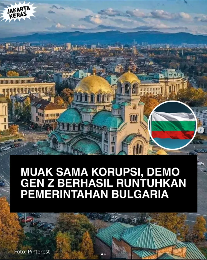 Muak Korupsi, Demo Gen Z Berhasil Guncang Pemerintahan Bulgaria