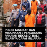 Polisi Tangkap dan Miskinkan Dua Pengusaha Pakaian Bekas